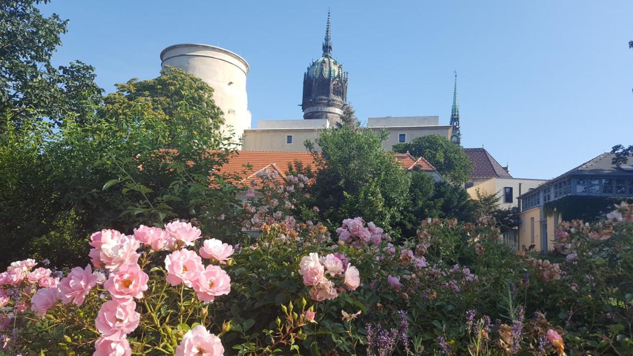 شقة Fewo "Seerose" Am Stadtpark Wittenberg المظهر الخارجي الصورة